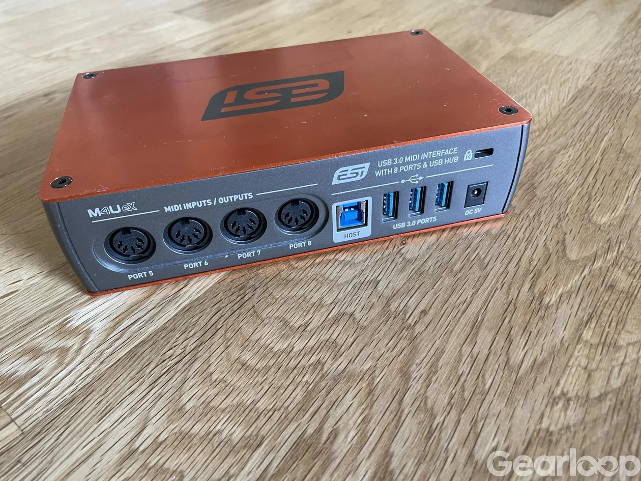 ESI M4uex 8 portar USB till midi - bild 2