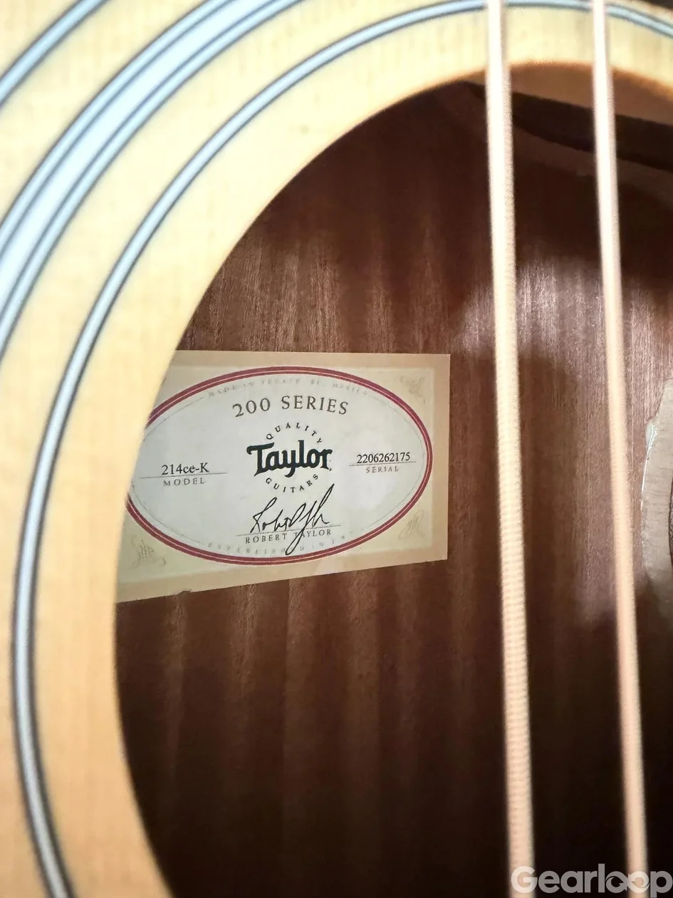 Taylor 214ce-K inkl. original bag - bild 3