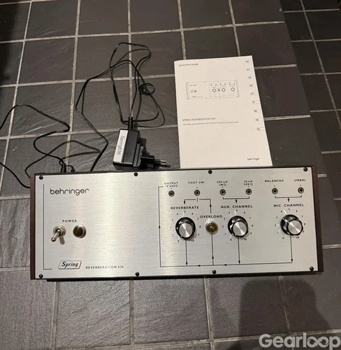 Behringer Spring Reverberation 636