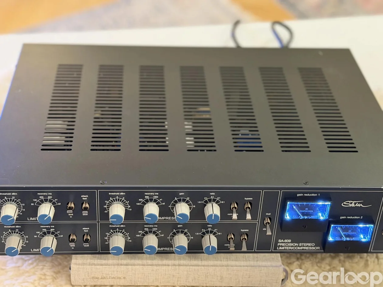  Stam Audio SA-609 Precision Stereo Limiter/Compressor - bild 2