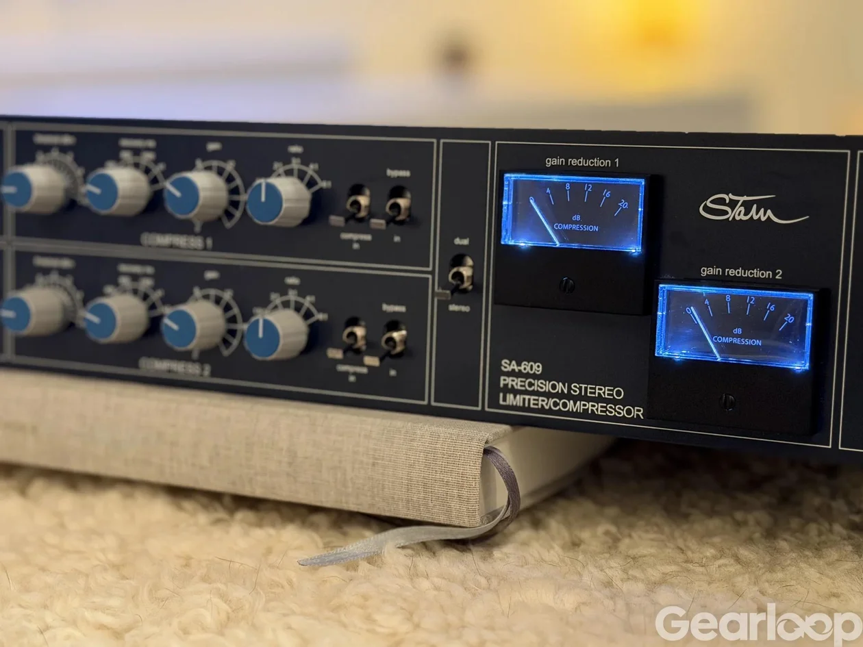  Stam Audio SA-609 Precision Stereo Limiter/Compressor - bild 3
