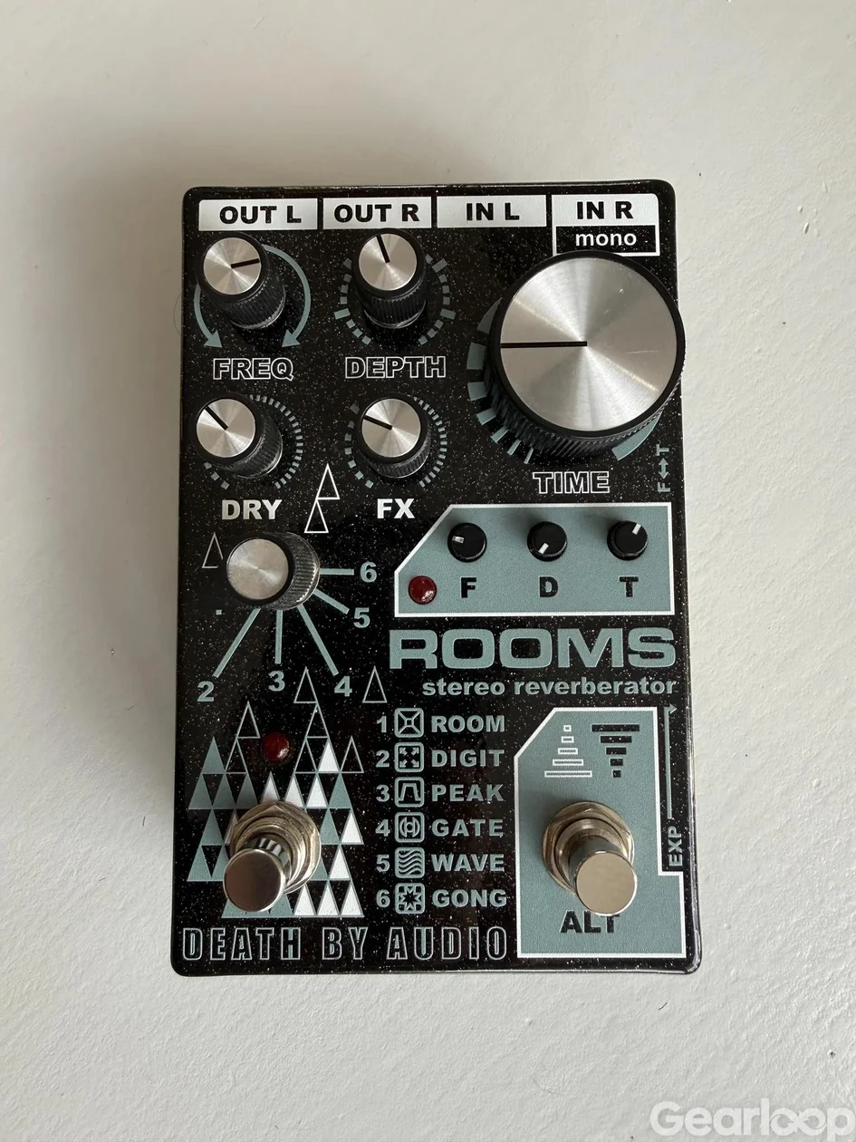 Death By Audio Rooms reverbpedal - bild 1