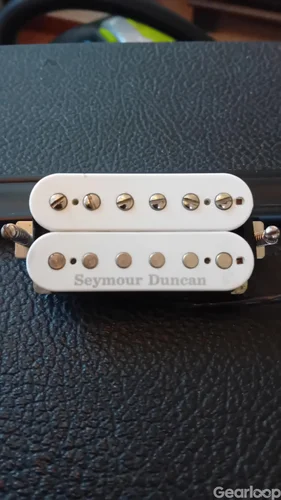 Gitarr mick Seymour Duncan Pearly Gates