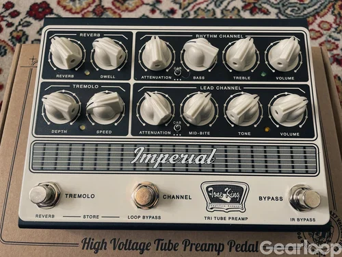 Tone King Imperial Tri-Tube Preamp - helt ny