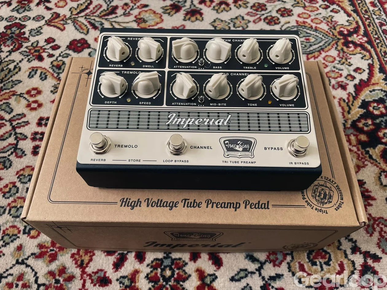 Tone King Imperial Tri-Tube Preamp - helt ny - bild 2