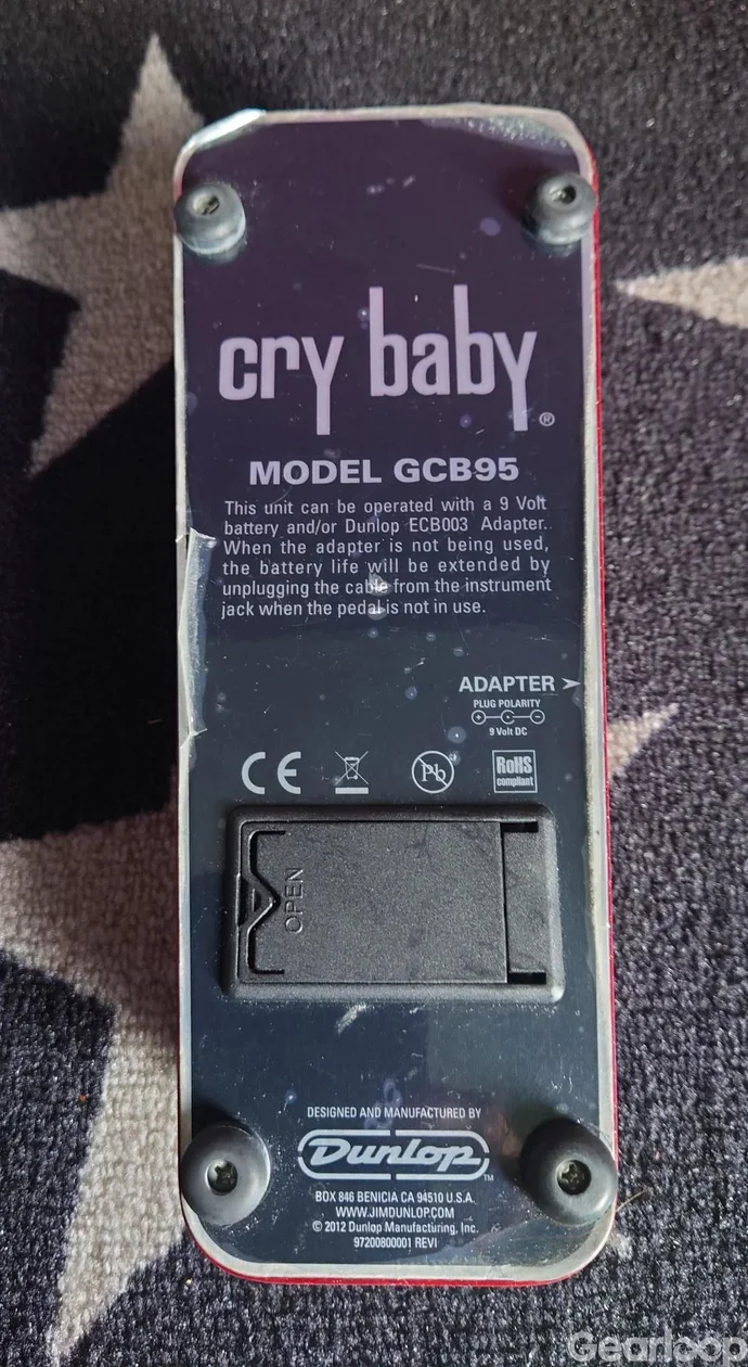 Dunlop Limited Edition Cry Baby Wah - bild 2