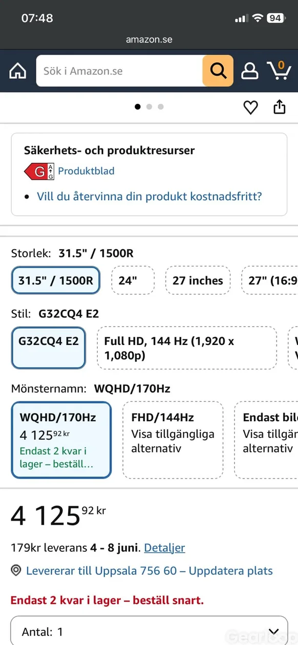 MSI G32CQ4 E2 | SLUMPAS! - bild 2