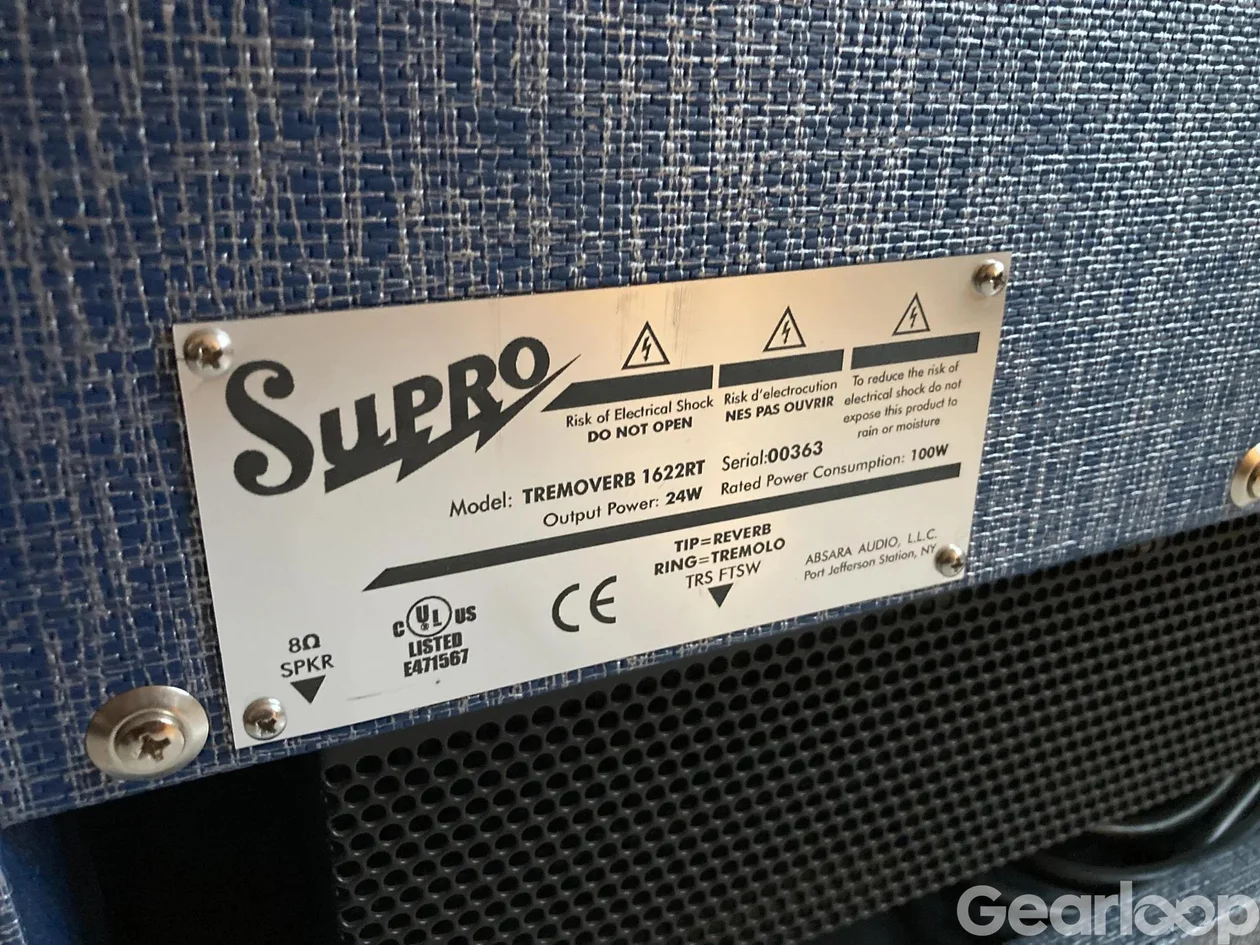 Supro tremoverb - bild 2