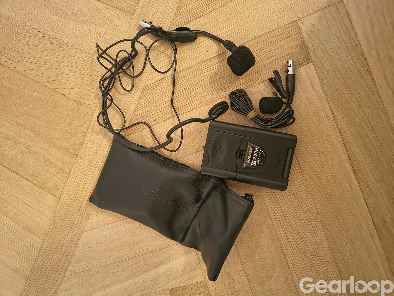 Vicboss M200B Wireless Headset Microphone – Excellent - bild 1
