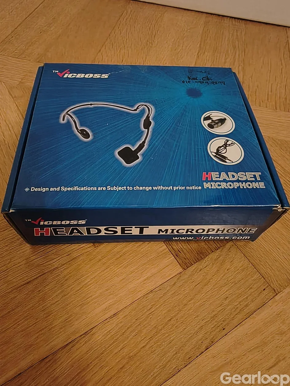 Vicboss M200B Wireless Headset Microphone – Excellent - bild 2