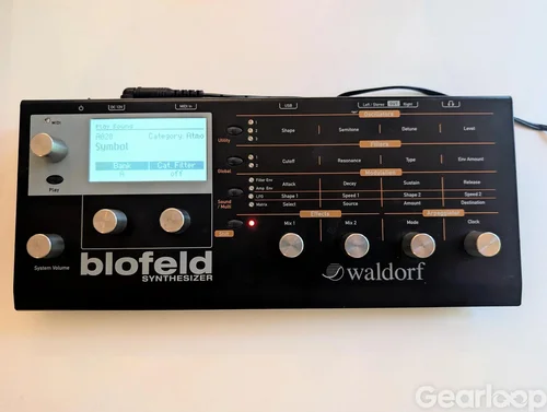Waldorf Blofeld Desktop + Sample License REPARATIONSOBJEKT