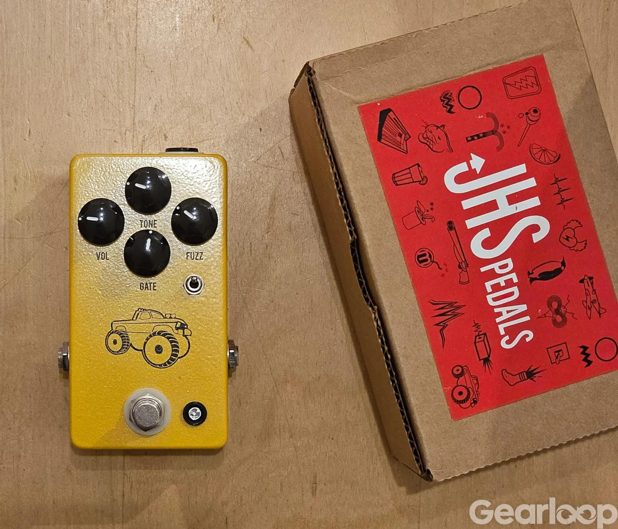 JHS 4 Wheeler v2 bass fuzz - bild 1