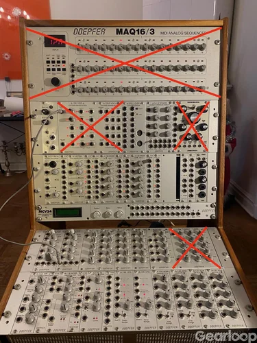 Doepfer Moduler + Case + MIDI interface MCV 24