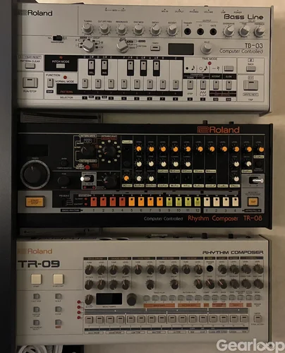 Roland TB-03 TR-08 TR-09