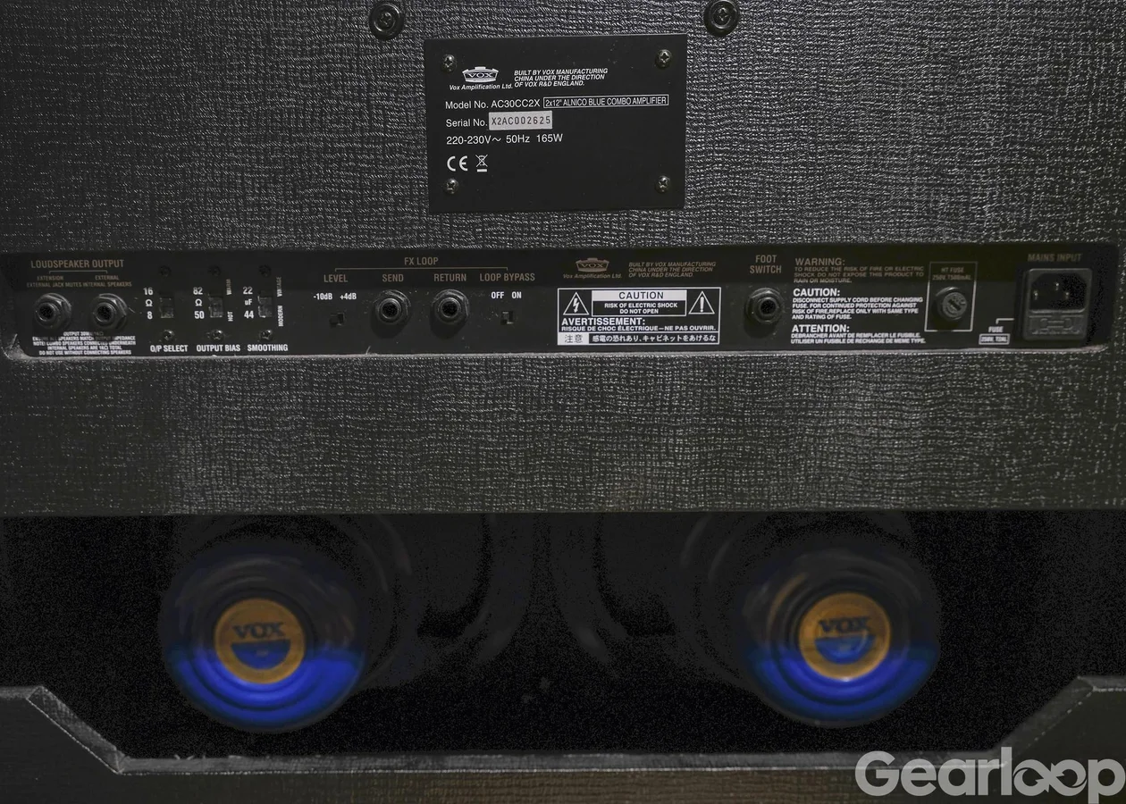 VOX AC30 CC2X. Toppskick - bild 3