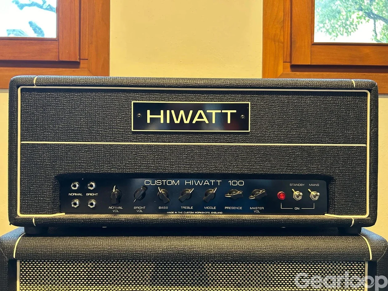 Hiwatt Custom 100 DR103 Head (2000-tal) – Handwired / Nyskick - bild 1