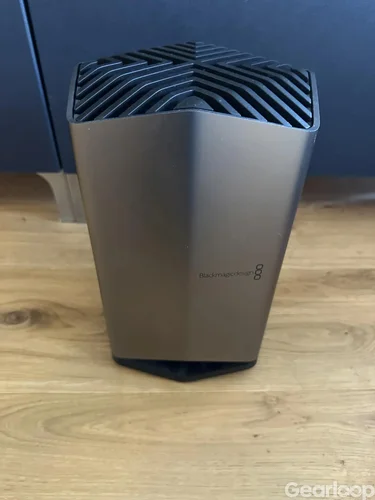 Blackmagic eGPU Radeon Pro RX580 med 8 GB DDR5-minne.