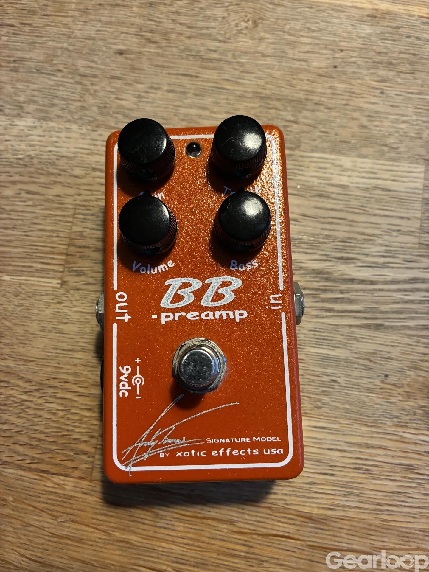 Xotic BB Preamps Andy Timmons Signature - 2 300 kr • Gearloop