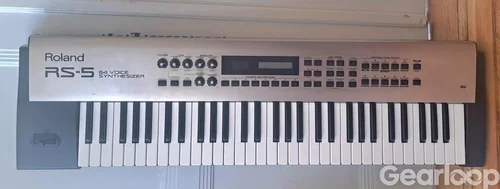 Roland RS‑5 Synth Keyboard Retro