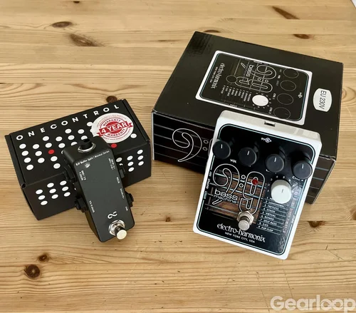EHX Bass 9 & One Control BJF Buffer split