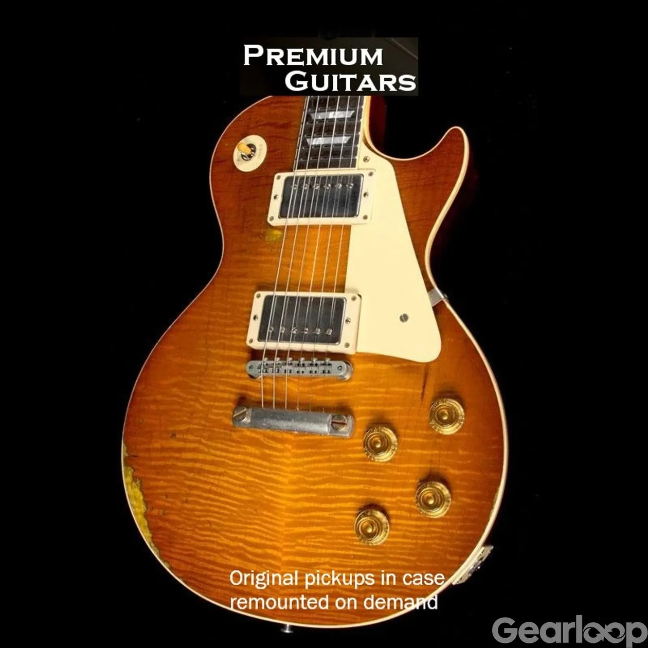 Gibson CS 59 Les Paul Standard Brazilian Rosewood Page 63 Burst - bild 1