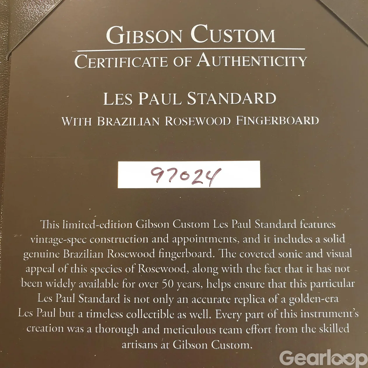 Gibson CS 59 Les Paul Standard Brazilian Rosewood Page 63 Burst - bild 5