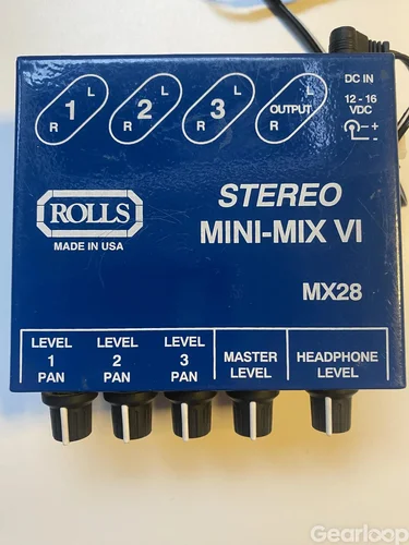 Rolls MX28 Stereo Mini-Mix VI
