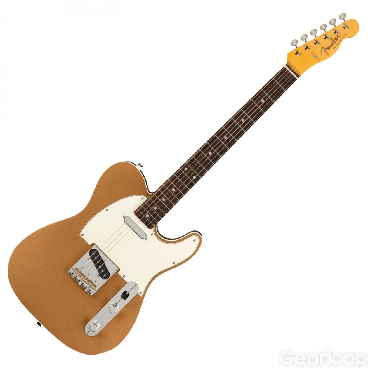 Fender JV custom 60s Tele Firemist Gold - bild 3