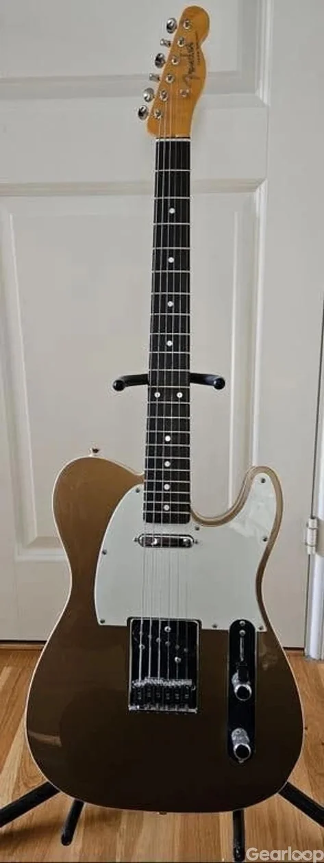 Fender JV custom 60s Tele Firemist Gold - bild 4