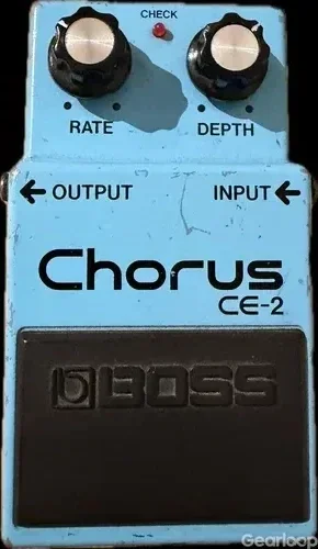 Boss CE-2 green label Taiwan