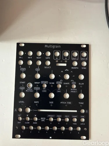 Svart Intellijel Multigrain panel