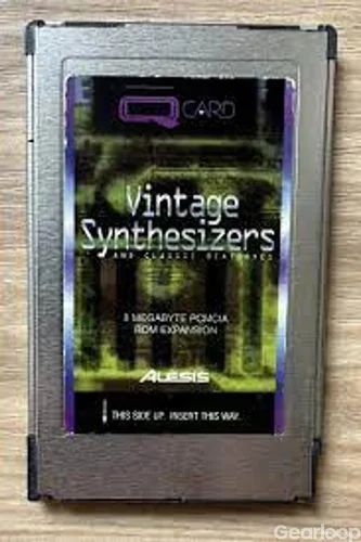 Alesis Qcards/Quadracards och RAM 512 minneskort