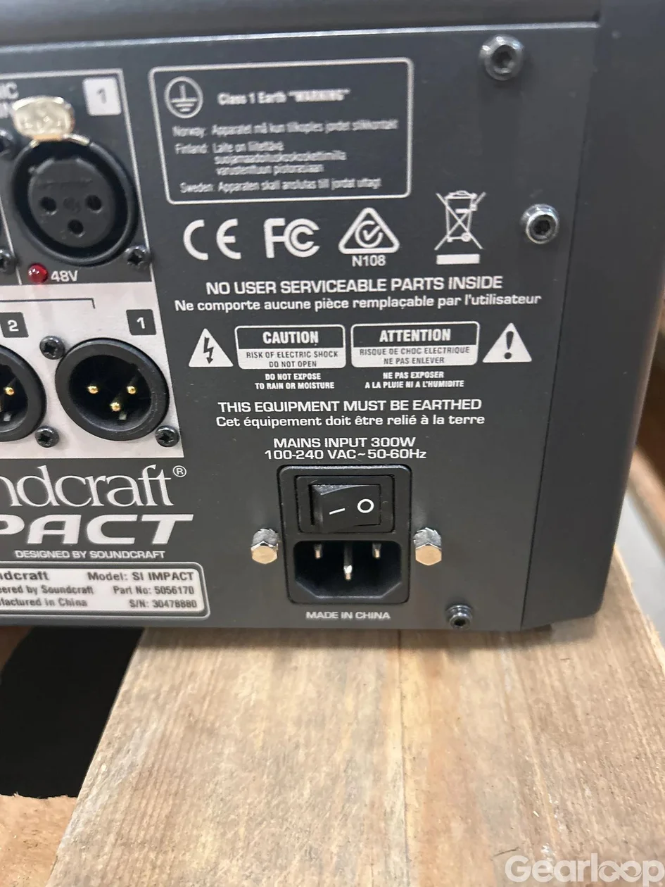 Soundcraft Si Impact Digital Mixing Console - bild 2