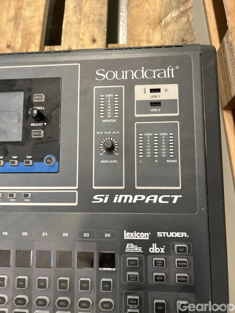 Soundcraft Si Impact Digital Mixing Console - bild 4