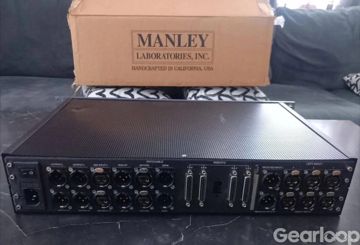 Manley Backbone Mastering Insert Switcher - bild 2