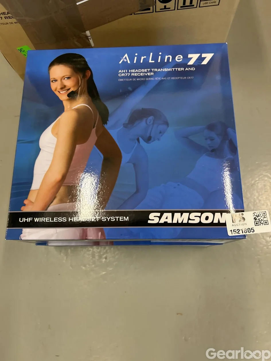 Trådlösa headsetsystem 5 st - Samson AirLine 77 AH1 / CR77 - bild 2