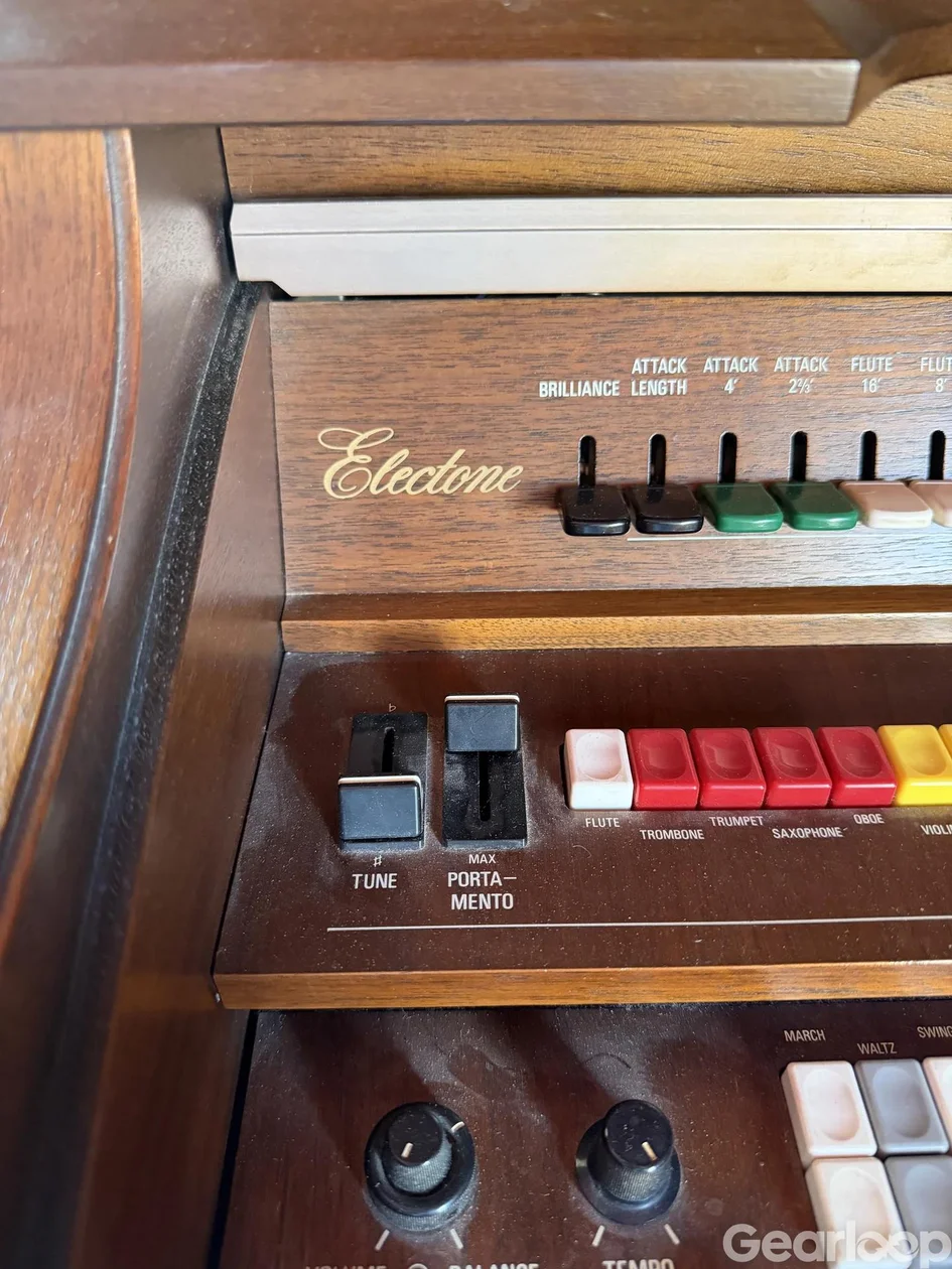 Yamaha Electone D-80 – klassisk hemmorgel i fint originalskick - bild 3