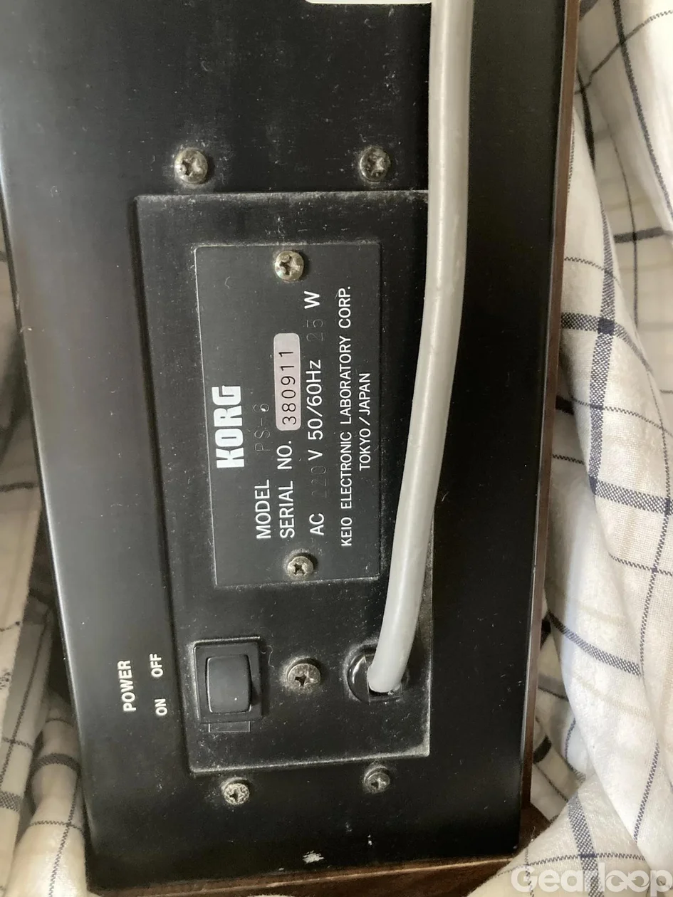 Korg polysix i bra skick - bild 5