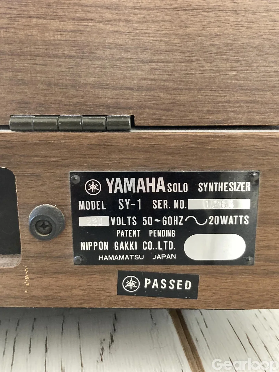 Yamaha sy-1 - bild 3