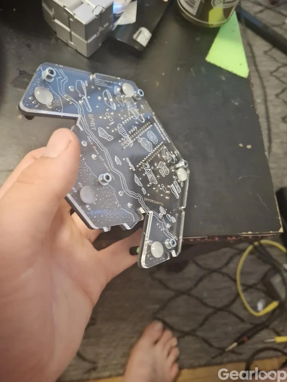 Mars Roveriser med plexiglas botten - bild 2