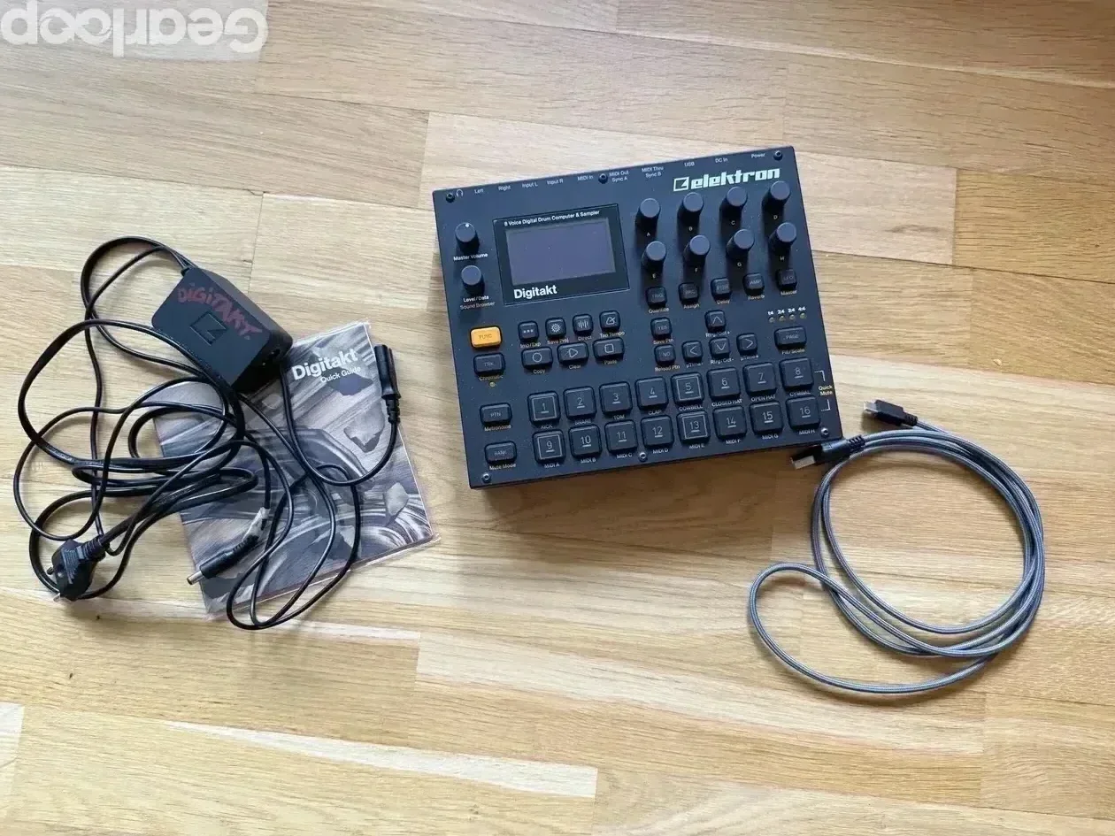 Elektron Digitakt MK1 med nya knappar. - bild 3