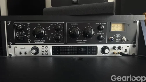 Universal Audio LA-610 Mk II rörförsteg och kompressor