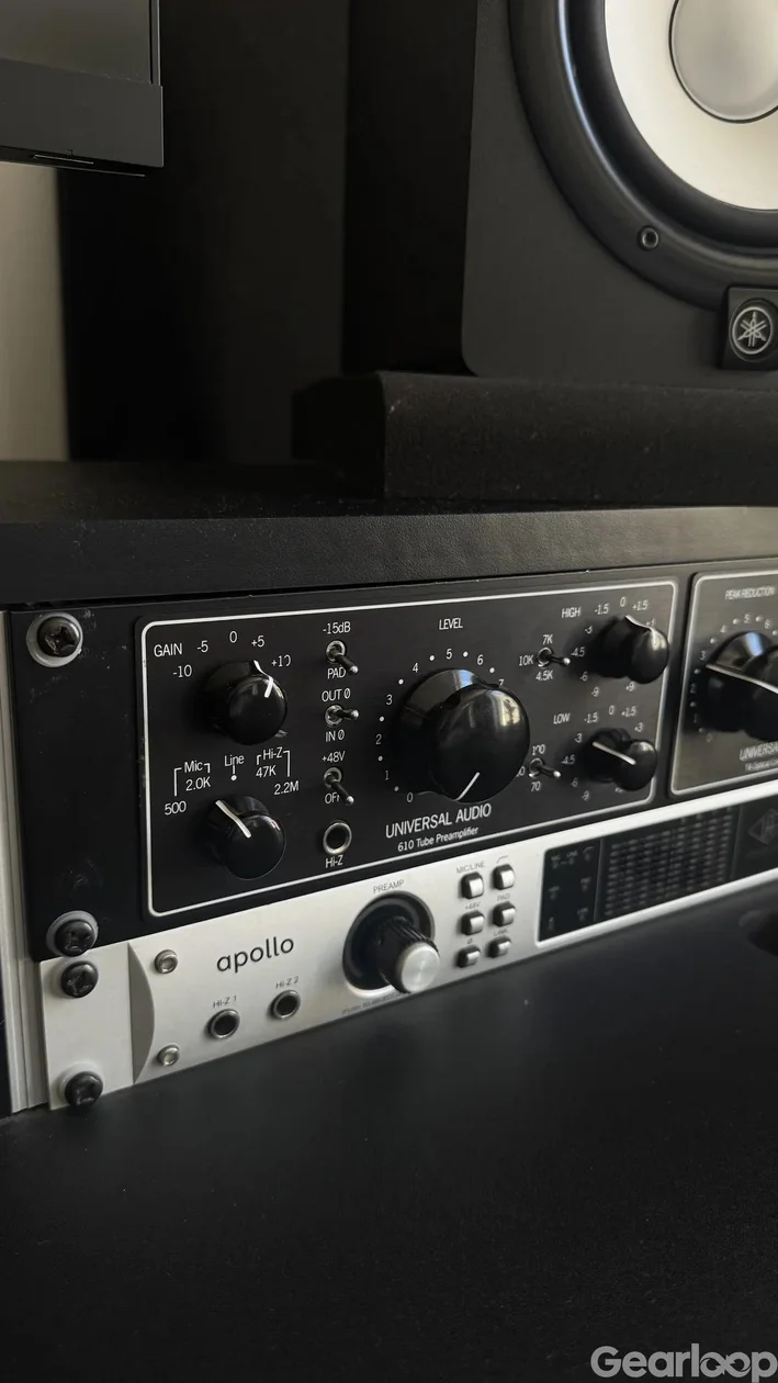 Universal Audio LA-610 Mk II rörförsteg och kompressor - bild 2