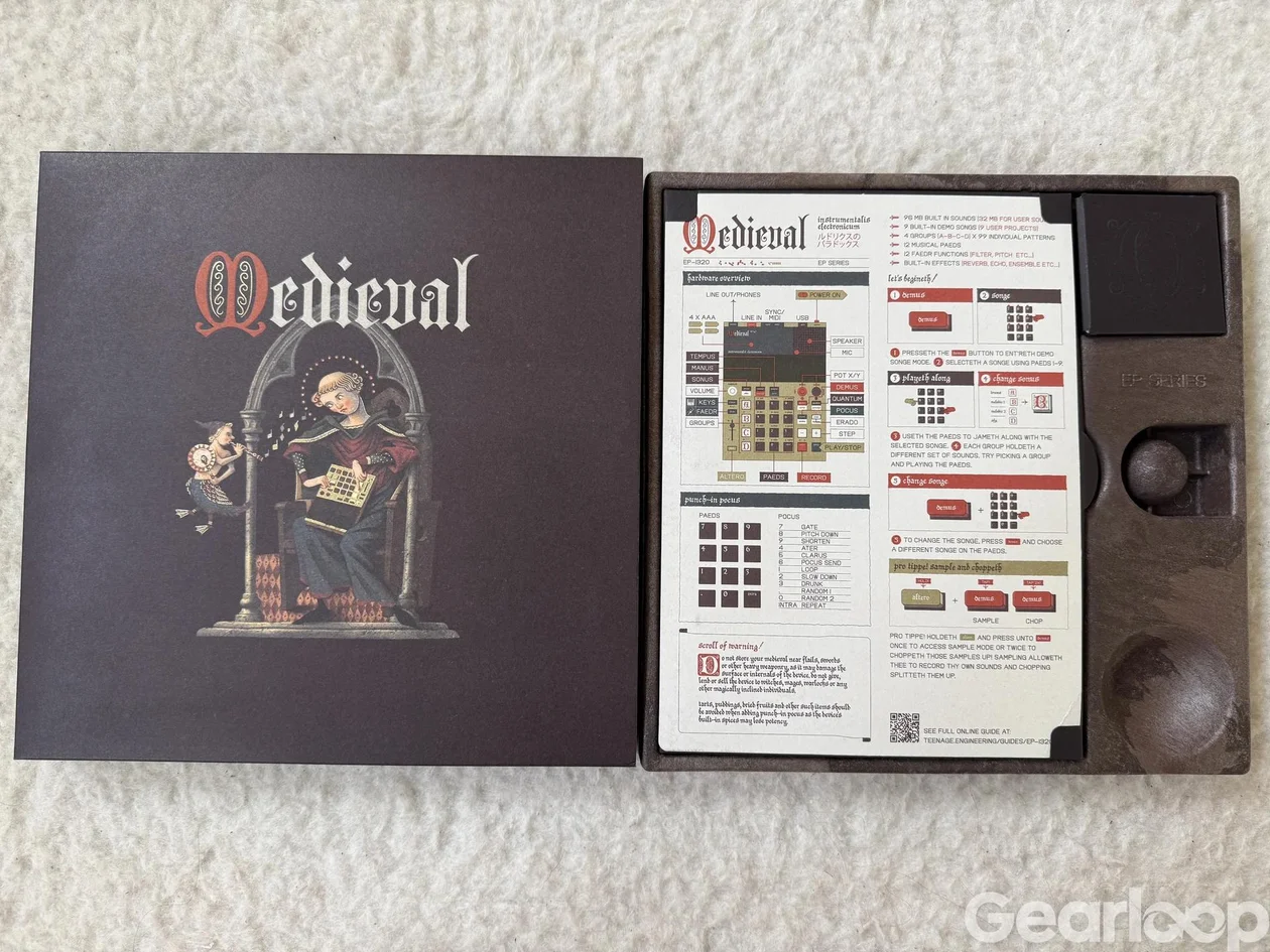 Teenage Engineering Medieval EP-1320 groovebox sampler - bild 2