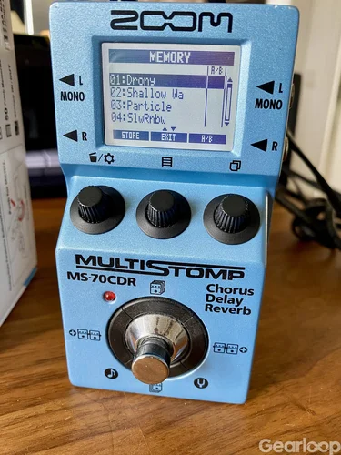Zoom MS-70CDR (Chorus / Delay / Reverb) MultiStomp
