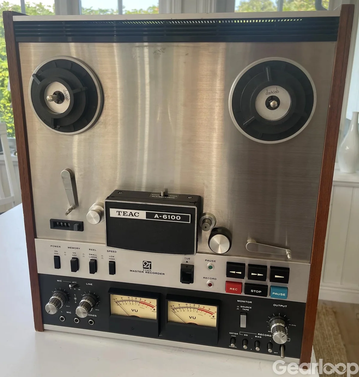 TEAC A-6100 rullbandspelare - bild 2