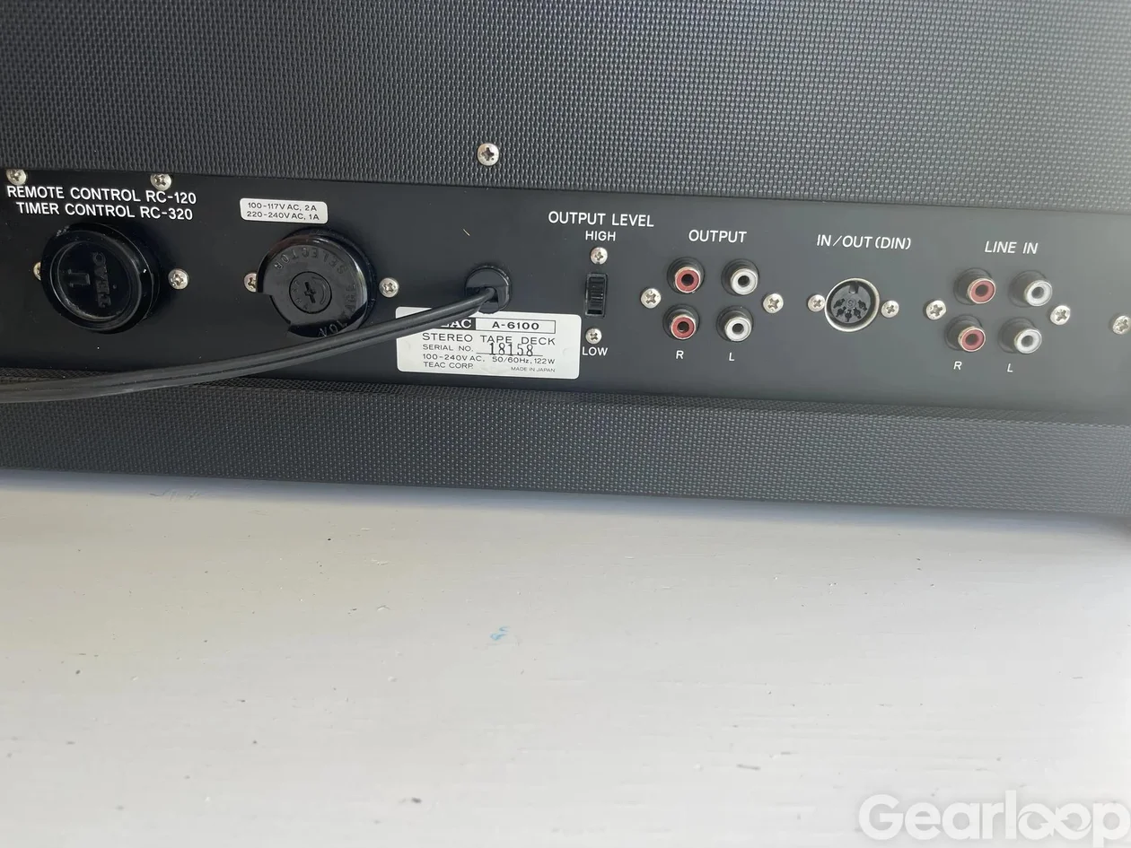 TEAC A-6100 rullbandspelare - bild 4
