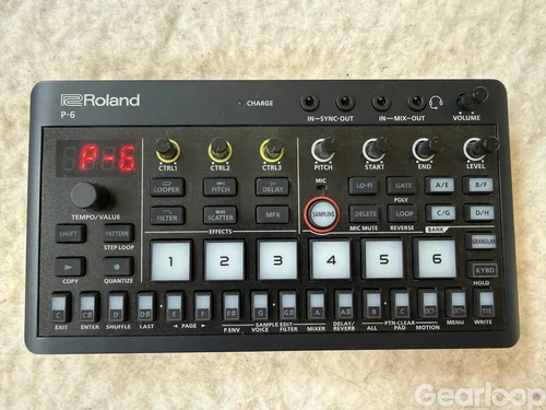 Roland P-6 Kraftfull kreativ portabel sampler