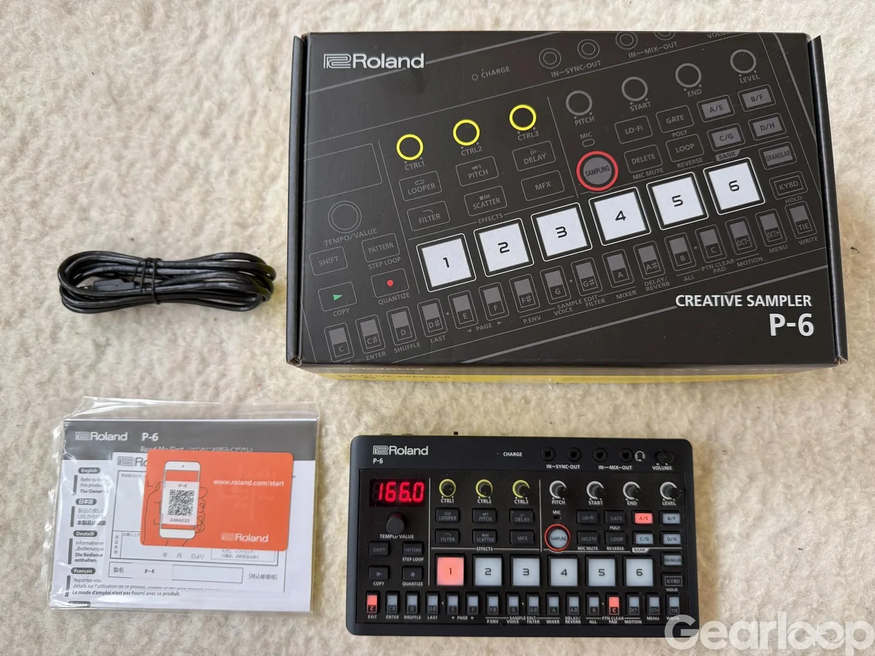 Roland P-6 Kraftfull kreativ portabel sampler - bild 2