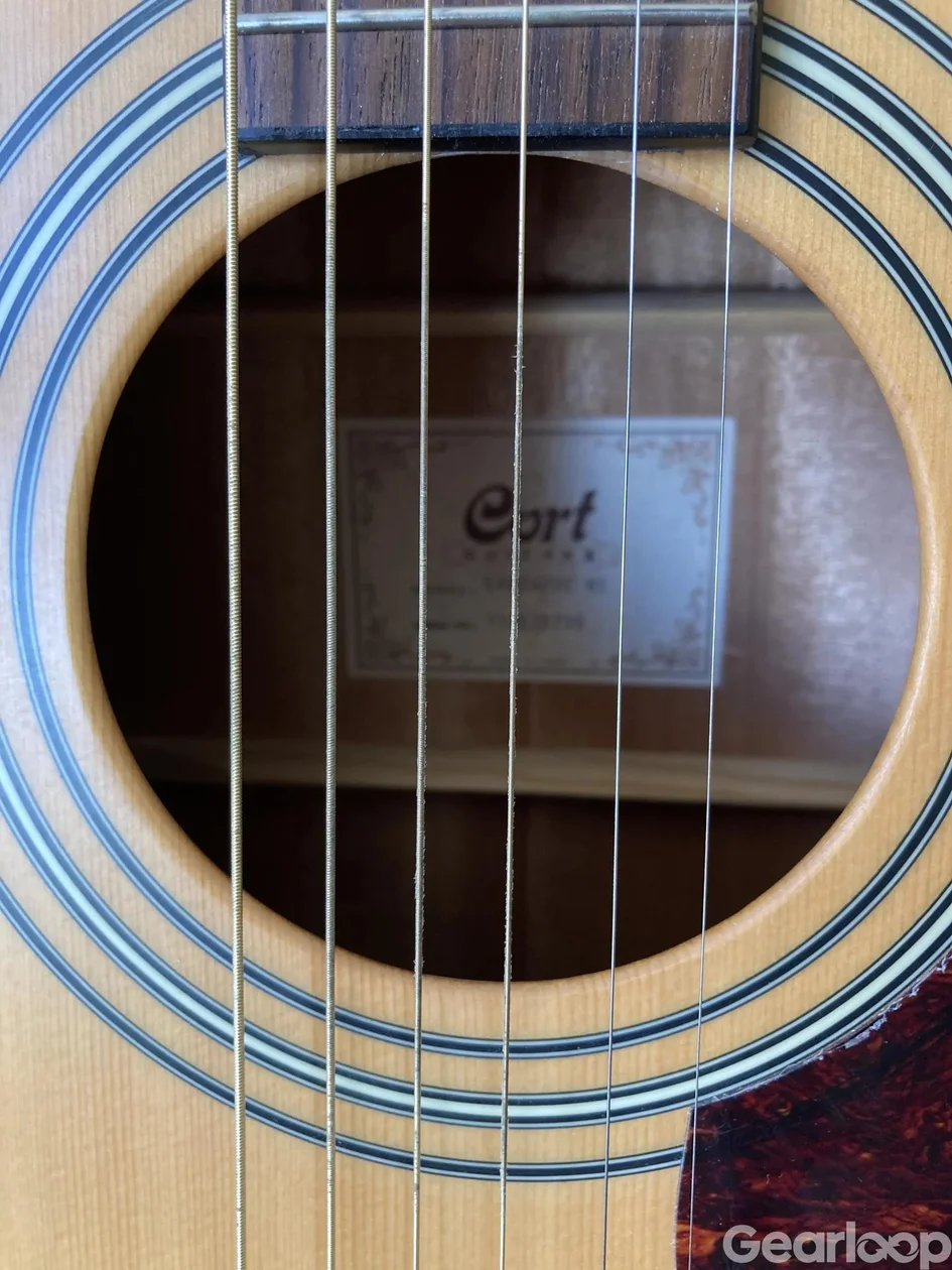 Akustisk Cort Earth70E NS – Fishman Pickup – Gigbag Ingår - bild 5